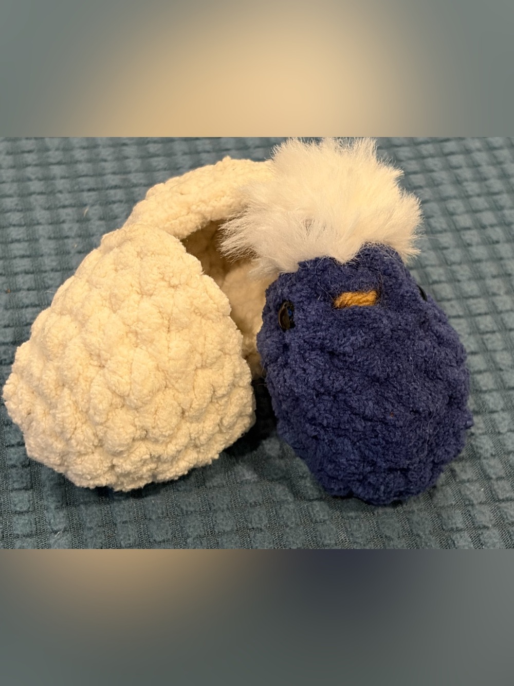 Crochet Baby Chick with Egg